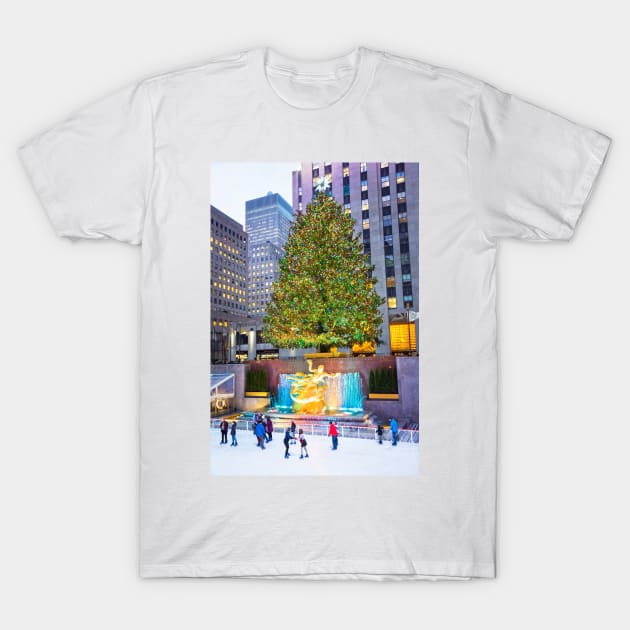 Tree and Skater 2015 T-Shirt by andykazie